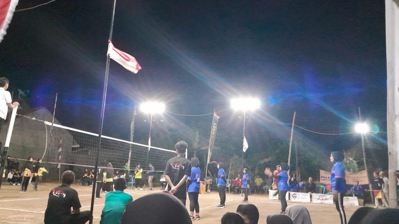 TURNAMEN BOLA VOLI ANTAR RW (RUKUN WARGA) SEKELURAHAN TAKERAN