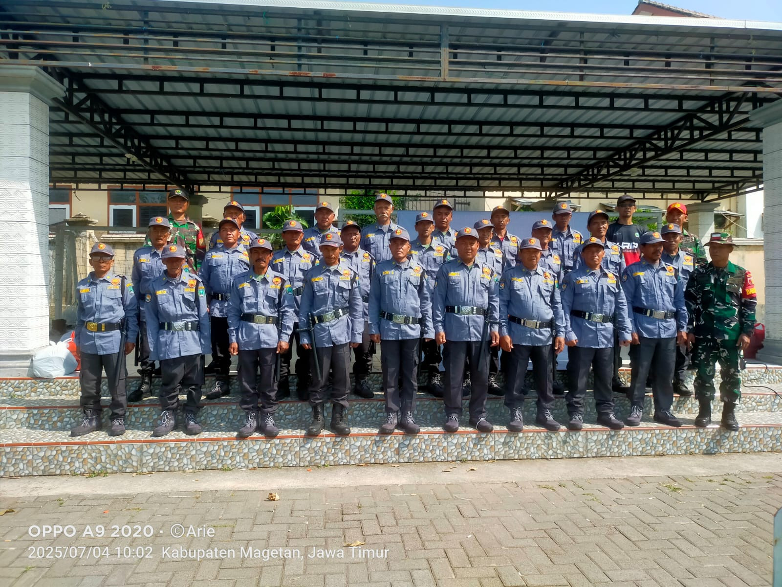 KEGIATAN PELATIHAN PENINGKATAN KAPASITAS LINMAS KELURAHAN TAKERAN