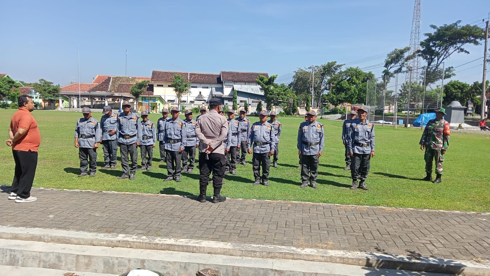 KEGIATAN PELATIHAN PENINGKATAN KAPASITAS LINMAS KELURAHAN TAKERAN TAHUN 2026